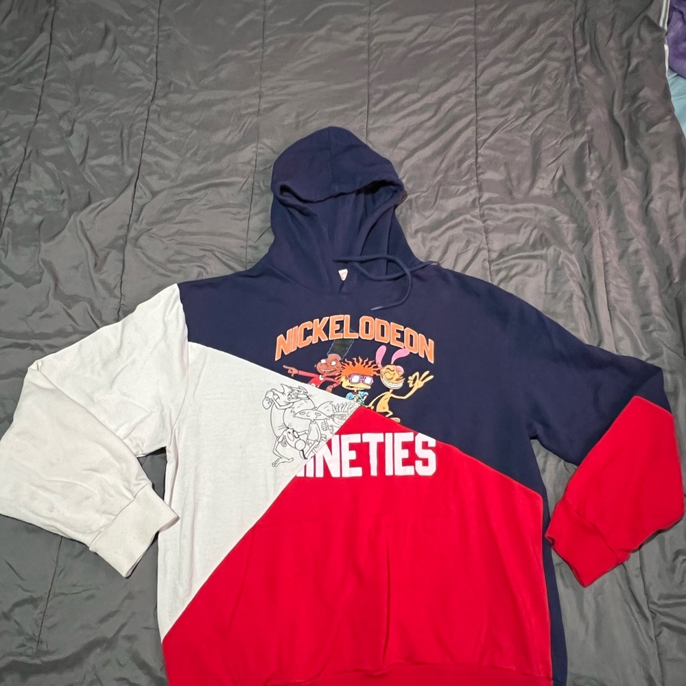 Nickelodeon Nineties Colorblock Hoodie
